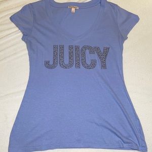 Juice Couture size small blue shirt